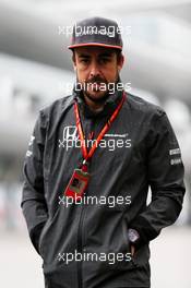 Fernando Alonso (ESP) McLaren. 07.04.2017. Formula 1 World Championship, Rd 2, Chinese Grand Prix, Shanghai, China, Practice Day.