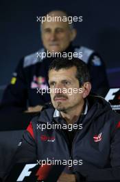 Guenther Steiner (ITA) Haas F1 Team Prinicipal in the FIA Press Conference. 07.04.2017. Formula 1 World Championship, Rd 2, Chinese Grand Prix, Shanghai, China, Practice Day.