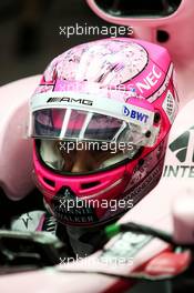 Esteban Ocon (FRA) Sahara Force India F1 VJM10. 07.04.2017. Formula 1 World Championship, Rd 2, Chinese Grand Prix, Shanghai, China, Practice Day.