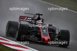 Romain Grosjean (FRA) Haas F1 Team VF-17. 07.04.2017. Formula 1 World Championship, Rd 2, Chinese Grand Prix, Shanghai, China, Practice Day.