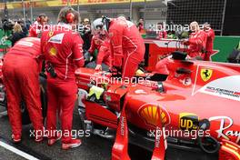 Sebastian Vettel (GER) Scuderia Ferrari  09.04.2017. Formula 1 World Championship, Rd 2, Chinese Grand Prix, Shanghai, China, Race Day.