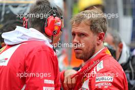Sebastian Vettel (GER) Scuderia Ferrari  09.04.2017. Formula 1 World Championship, Rd 2, Chinese Grand Prix, Shanghai, China, Race Day.