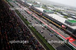 The grid before the start of the race. 09.04.2017. Formula 1 World Championship, Rd 2, Chinese Grand Prix, Shanghai, China, Race Day.