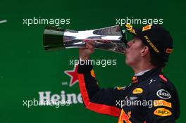 3rd place Max Verstappen (NLD) Red Bull Racing RB13. 09.04.2017. Formula 1 World Championship, Rd 2, Chinese Grand Prix, Shanghai, China, Race Day.