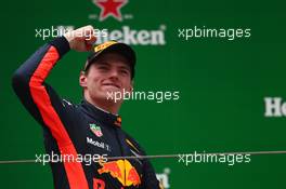 3rd place Max Verstappen (NLD) Red Bull Racing RB13. 09.04.2017. Formula 1 World Championship, Rd 2, Chinese Grand Prix, Shanghai, China, Race Day.