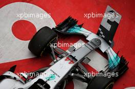 Mercedes AMG F1 W08 of race winner Lewis Hamilton (GBR) Mercedes AMG F1 in parc ferme. 09.04.2017. Formula 1 World Championship, Rd 2, Chinese Grand Prix, Shanghai, China, Race Day.