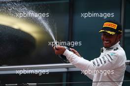 1st place Lewis Hamilton (GBR) Mercedes AMG F1 W08. 09.04.2017. Formula 1 World Championship, Rd 2, Chinese Grand Prix, Shanghai, China, Race Day.