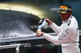 1st place Lewis Hamilton (GBR) Mercedes AMG F1 W08. 09.04.2017. Formula 1 World Championship, Rd 2, Chinese Grand Prix, Shanghai, China, Race Day.