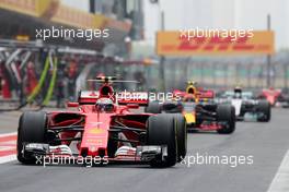 Kimi Raikkonen (FIN) Scuderia Ferrari  09.04.2017. Formula 1 World Championship, Rd 2, Chinese Grand Prix, Shanghai, China, Race Day.