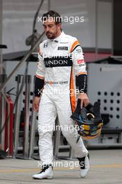Fernando Alonso (SPA), McLaren F1 Team 09.04.2017. Formula 1 World Championship, Rd 2, Chinese Grand Prix, Shanghai, China, Race Day.