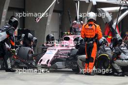 Esteban Ocon (FRA) Force India F1  09.04.2017. Formula 1 World Championship, Rd 2, Chinese Grand Prix, Shanghai, China, Race Day.