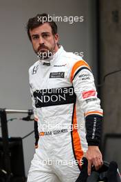 Fernando Alonso (ESP) McLaren F1  09.04.2017. Formula 1 World Championship, Rd 2, Chinese Grand Prix, Shanghai, China, Race Day.