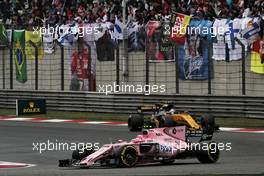 Esteban Ocon (FRA) Sahara Force India F1 VJM10. 09.04.2017. Formula 1 World Championship, Rd 2, Chinese Grand Prix, Shanghai, China, Race Day.