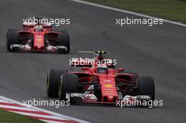 Kimi Raikkonen (FIN) Ferrari SF70H. 09.04.2017. Formula 1 World Championship, Rd 2, Chinese Grand Prix, Shanghai, China, Race Day.