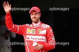 Sebastian Vettel (GER) Ferrari SF70H. 08.04.2017. Formula 1 World Championship, Rd 2, Chinese Grand Prix, Shanghai, China, Qualifying Day.