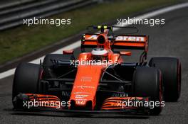 Stoffel Vandoorne (BEL) McLaren MCL32. 08.04.2017. Formula 1 World Championship, Rd 2, Chinese Grand Prix, Shanghai, China, Qualifying Day.