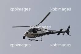 A helicopter. 08.04.2017. Formula 1 World Championship, Rd 2, Chinese Grand Prix, Shanghai, China, Qualifying Day.