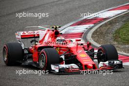 Kimi Raikkonen (FIN) Ferrari SF70H. 08.04.2017. Formula 1 World Championship, Rd 2, Chinese Grand Prix, Shanghai, China, Qualifying Day.
