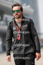 Fernando Alonso (ESP) McLaren. 08.04.2017. Formula 1 World Championship, Rd 2, Chinese Grand Prix, Shanghai, China, Qualifying Day.
