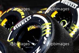 Pirelli tires   12.05.2017. Formula 1 World Championship, Rd 5, Spanish Grand Prix, Barcelona, Spain, Practice Day.