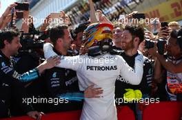 1st place Lewis Hamilton (GBR) Mercedes AMG F1 W08. 14.05.2017. Formula 1 World Championship, Rd 5, Spanish Grand Prix, Barcelona, Spain, Race Day.