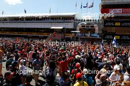 Fans invade the circuit at the podium. 14.05.2017. Formula 1 World Championship, Rd 5, Spanish Grand Prix, Barcelona, Spain, Race Day.
