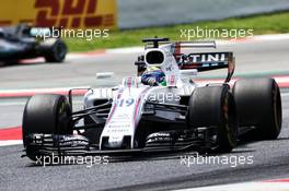 Felipe Massa (BRA) Williams FW40. 14.05.2017. Formula 1 World Championship, Rd 5, Spanish Grand Prix, Barcelona, Spain, Race Day.