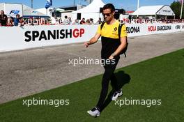 Jolyon Palmer (GBR) Renault Sport F1 Team. 14.05.2017. Formula 1 World Championship, Rd 5, Spanish Grand Prix, Barcelona, Spain, Race Day.