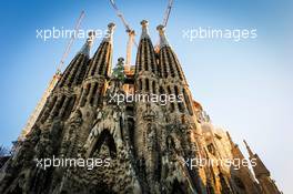 Scenic Barcelona - Gaudi Sagrada Familia cathedral. 11.05.2017. Formula 1 World Championship, Rd 5, Spanish Grand Prix, Barcelona, Spain, Preparation Day.