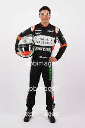 Alfonso Celis Jr (MEX) Sahara Force India F1 Development Driver. 22.02.2017. Sahara Force India F1 VJM10 Launch, Silverstone, England.