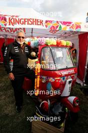 Dr. Vijay Mallya (IND) Sahara Force India F1 Team Owner at the Silverstone Woodlands Campsite. 14.07.2017. Formula 1 World Championship, Rd 10, British Grand Prix, Silverstone, England, Practice Day.