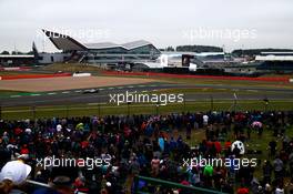 Lewis Hamilton (GBR) Mercedes AMG F1 W08. 15.07.2017. Formula 1 World Championship, Rd 10, British Grand Prix, Silverstone, England, Qualifying Day.