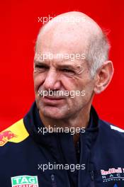 Adrian Newey (GBR) Red Bull Racing Chief Technical Officer. 15.07.2017. Formula 1 World Championship, Rd 10, British Grand Prix, Silverstone, England, Qualifying Day.