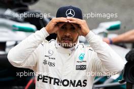 Lewis Hamilton (GBR) Mercedes AMG F1. 15.07.2017. Formula 1 World Championship, Rd 10, British Grand Prix, Silverstone, England, Qualifying Day.