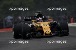 Nico Hulkenberg (GER) Renault Sport F1 Team RS17. 15.07.2017. Formula 1 World Championship, Rd 10, British Grand Prix, Silverstone, England, Qualifying Day.