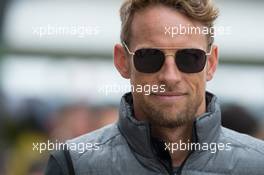 Jenson Button (GBR) McLaren. 16.07.2017. Formula 1 World Championship, Rd 10, British Grand Prix, Silverstone, England, Race Day.