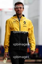 Jolyon Palmer (GBR) Renault Sport F1 Team. 16.07.2017. Formula 1 World Championship, Rd 10, British Grand Prix, Silverstone, England, Race Day.