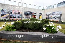 Circuit topiary and art work on display. 13.07.2017. Formula 1 World Championship, Rd 10, British Grand Prix, Silverstone, England, Preparation Day.