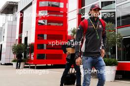 Antonio Giovinazzi (ITA) Haas F1 Team Test Driver. 13.07.2017. Formula 1 World Championship, Rd 10, British Grand Prix, Silverstone, England, Preparation Day.