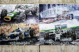 Artworks of F1 cars. 13.07.2017. Formula 1 World Championship, Rd 10, British Grand Prix, Silverstone, England, Preparation Day.