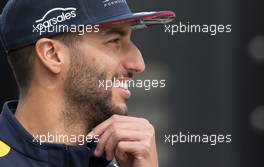 Daniel Ricciardo (AUS) Red Bull Racing. 13.07.2017. Formula 1 World Championship, Rd 10, British Grand Prix, Silverstone, England, Preparation Day.