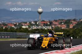 Jolyon Palmer (GBR) Renault Sport F1 Team RS17. 28.07.2017. Formula 1 World Championship, Rd 11, Hungarian Grand Prix, Budapest, Hungary, Practice Day.