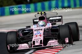 Alfonso Celis Jr (MEX) Sahara Force India F1 VJM10 Development Driver. 28.07.2017. Formula 1 World Championship, Rd 11, Hungarian Grand Prix, Budapest, Hungary, Practice Day.