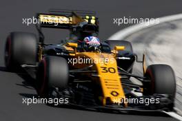 Jolyon Palmer (GBR) Renault Sport F1 Team   28.07.2017. Formula 1 World Championship, Rd 11, Hungarian Grand Prix, Budapest, Hungary, Practice Day.