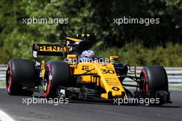 Jolyon Palmer (GBR) Renault Sport F1 Team RS17. 28.07.2017. Formula 1 World Championship, Rd 11, Hungarian Grand Prix, Budapest, Hungary, Practice Day.