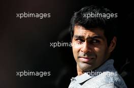 Karun Chandhok (IND) Channel 4 Technical Analyst. 28.07.2017. Formula 1 World Championship, Rd 11, Hungarian Grand Prix, Budapest, Hungary, Practice Day.