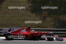 Sebastian Vettel (GER) Scuderia Ferrari  28.07.2017. Formula 1 World Championship, Rd 11, Hungarian Grand Prix, Budapest, Hungary, Practice Day.