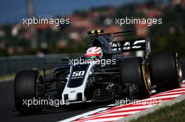 Antonio Giovinazzi (ITA) Haas VF-17 Test Driver. 28.07.2017. Formula 1 World Championship, Rd 11, Hungarian Grand Prix, Budapest, Hungary, Practice Day.