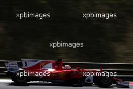 Sebastian Vettel (GER) Scuderia Ferrari  28.07.2017. Formula 1 World Championship, Rd 11, Hungarian Grand Prix, Budapest, Hungary, Practice Day.