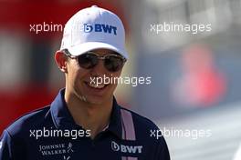 Esteban Ocon (FRA) Force India F1   28.07.2017. Formula 1 World Championship, Rd 11, Hungarian Grand Prix, Budapest, Hungary, Practice Day.